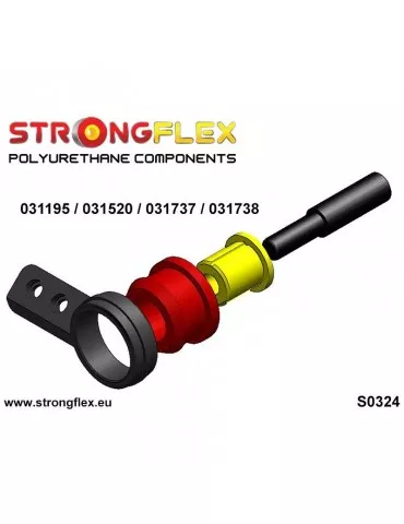  Silent block Polyuréthane Bras Avant Inférieur(E46 Triangle de Suspension Arrière) SPORT BMW E30