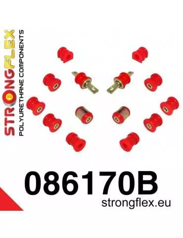  Kit Silent block Polyuréthane Train Avant et Arrière Honda Integra DC5 01-06