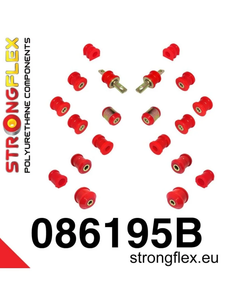  Kit Silent block Polyuréthane Train Avant Honda CR-V 02-06