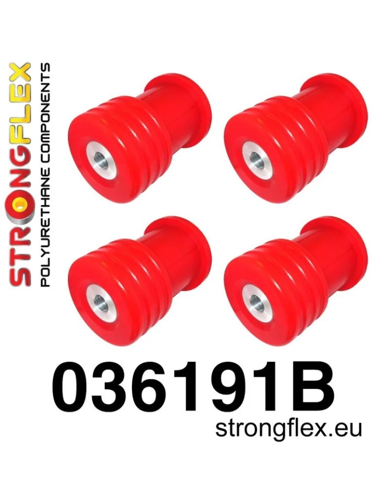  Silent block Polyuréthane Train Support Arrière kit E39 Touring BMW E39 Touring