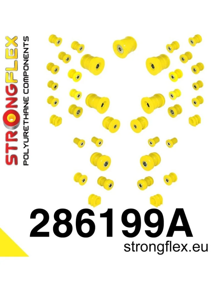  Silent block Polyuréthane kit SPORT Train de Suspension  Nissan Z 350Z Z33 (02-08)
