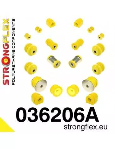  Kit SPORT Suspension Silent block Polyuréthane  BMW E46 98-
