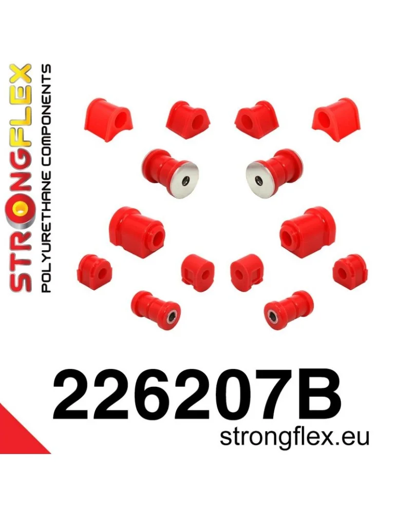  Kit Suspension Silent block Polyuréthane  Volkswagen Scirocco I (74-81)
