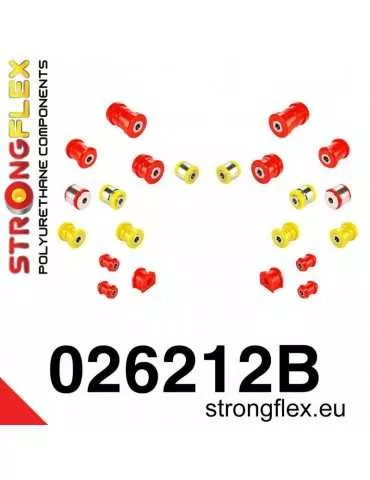  Kit Silent block Polyuréthane Train Avant et Arrière Audi A6 C6 04-11 2 Roues motrices