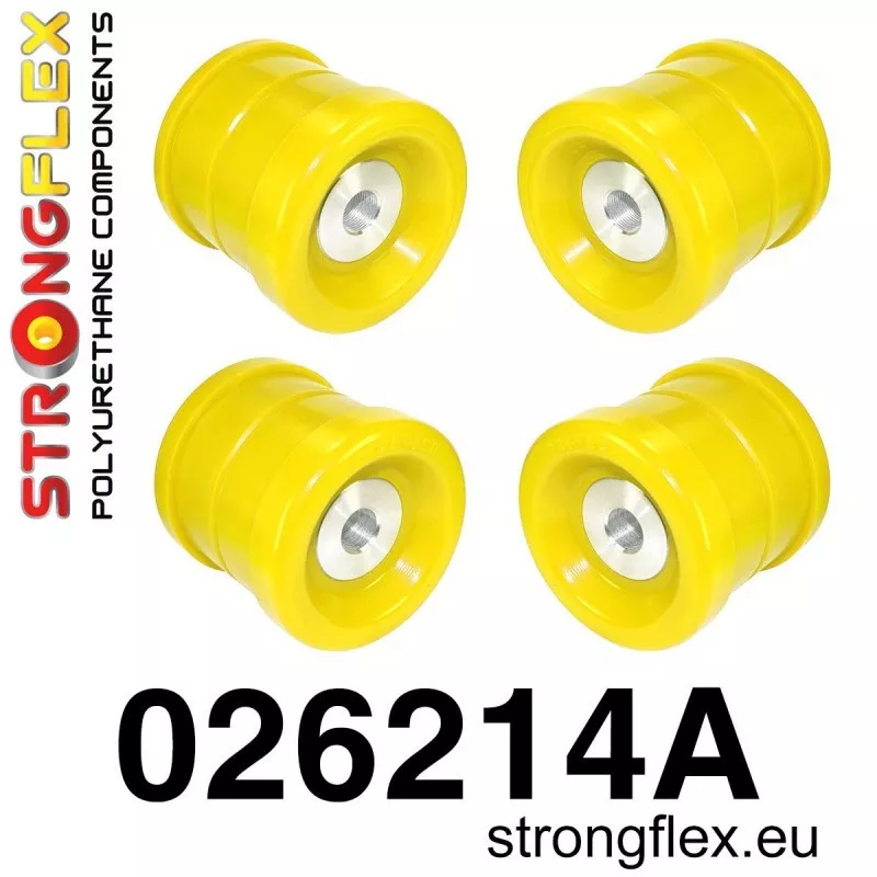  Kit Silent block Polyuréthane SPORT Berceau Arrière Audi A6 C6 (04-11) Quattro & Allroad
