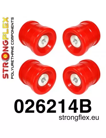  Kit Silent block Polyuréthane Berceau Arrière Audi A6 C6 (04-11) 2 Roues motrices
