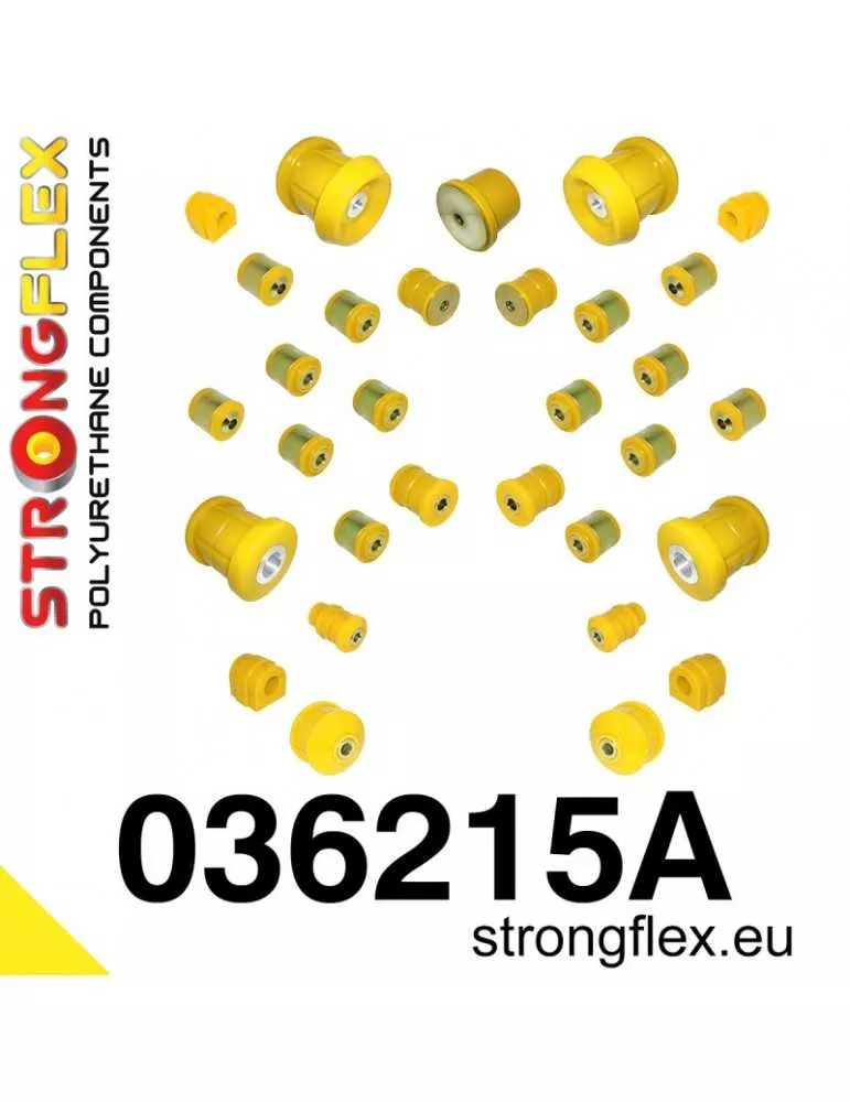  Silent block Polyuréthane kit SPORT Train de Suspension  BMW 1 - E81 E82 E87 E88