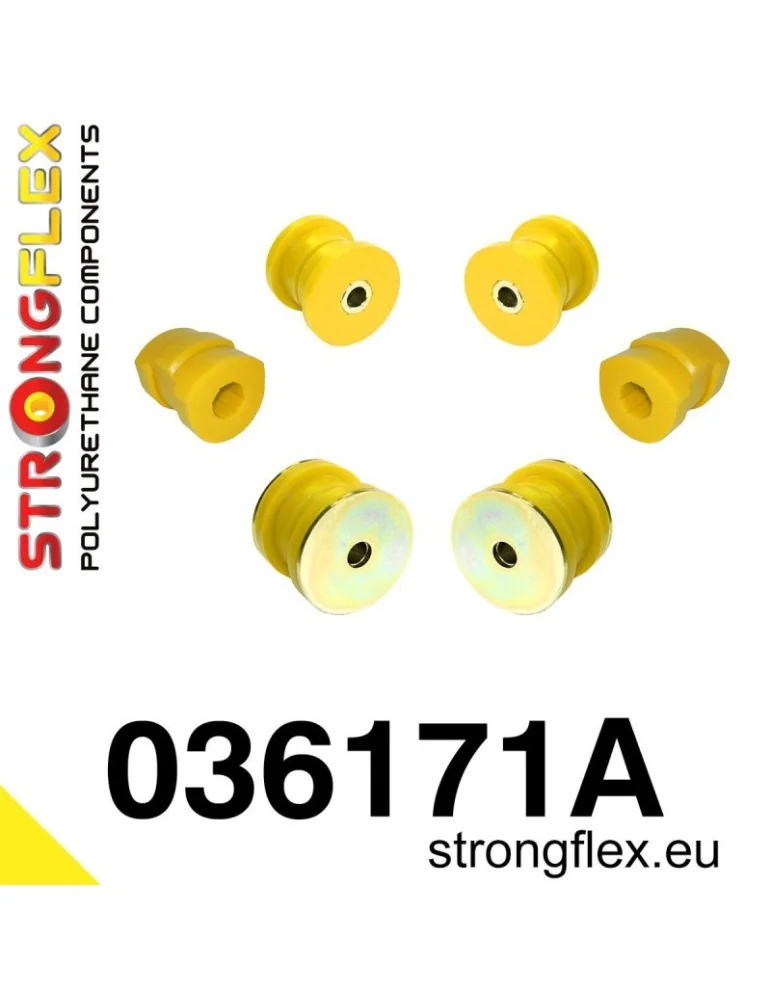  Kit SPORT Silent block Polyuréthane Train Avant BMW BMW E34 88-97