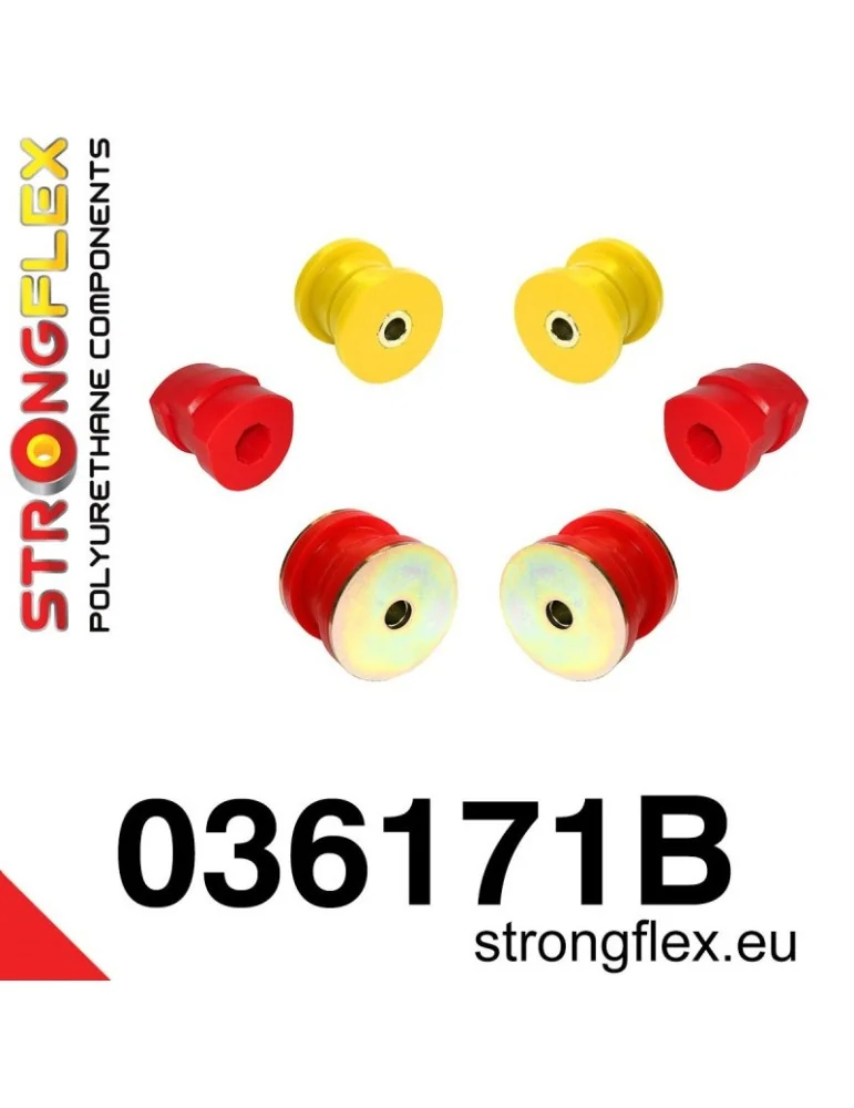  Kit Silent block Polyuréthane Train Avant BMW BMW E32 86-94