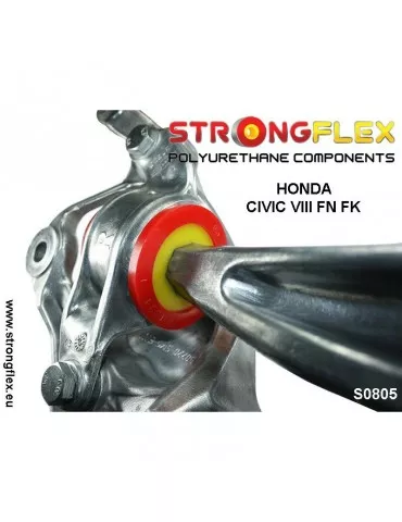  Silent block Polyuréthane SPORT Bras de Suspension Arrière Avant Honda Civic VIII 06-11 FK FN