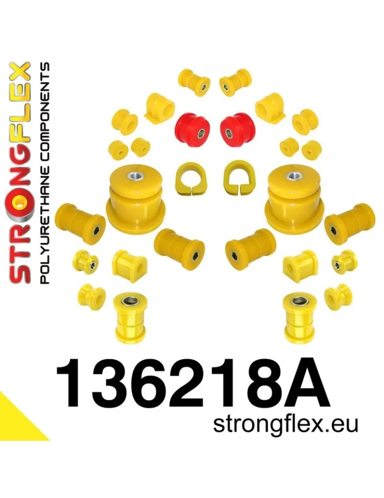  Silent block Polyuréthane kit SPORT Train de Suspension  Opel Calibra
