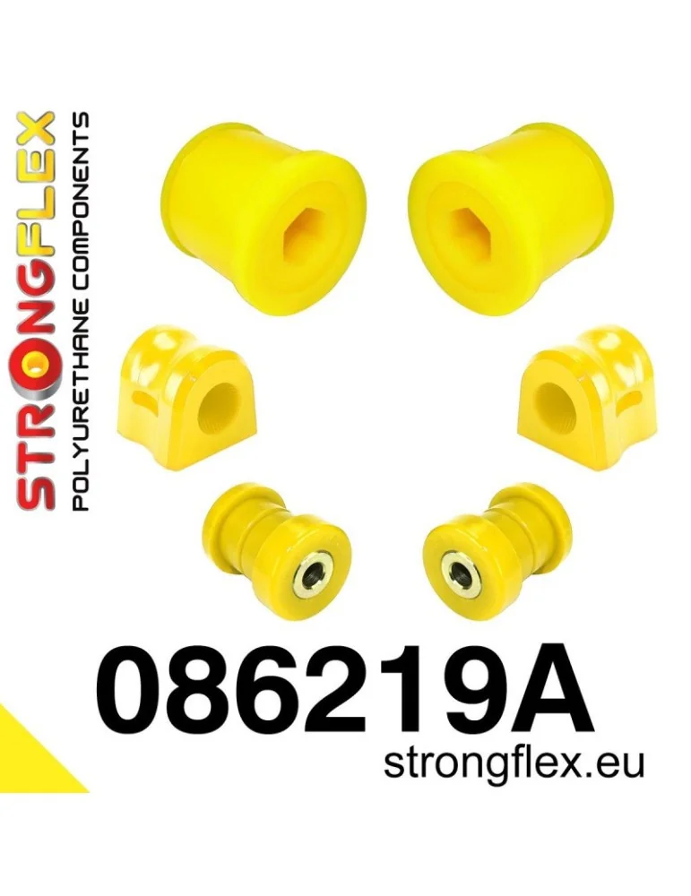  Kit SPORT Silent block Polyuréthane Train Avant Honda Civic VIII 06-11 FK FN