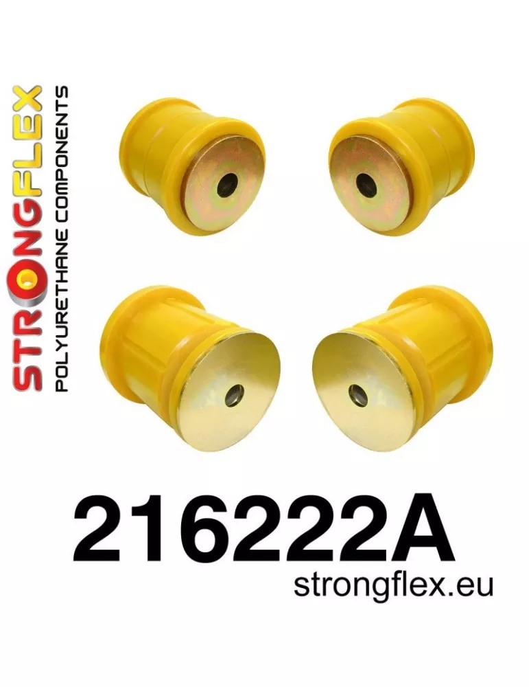  Kit SPORT Silent block Polyuréthane Train Avant et Arrière Toyota Supra IV (93-02)
