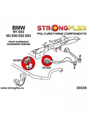  Silent block Polyuréthane SPORT Barre stabilisatrice Avant BMW M4 F82 F83 (14-20)

