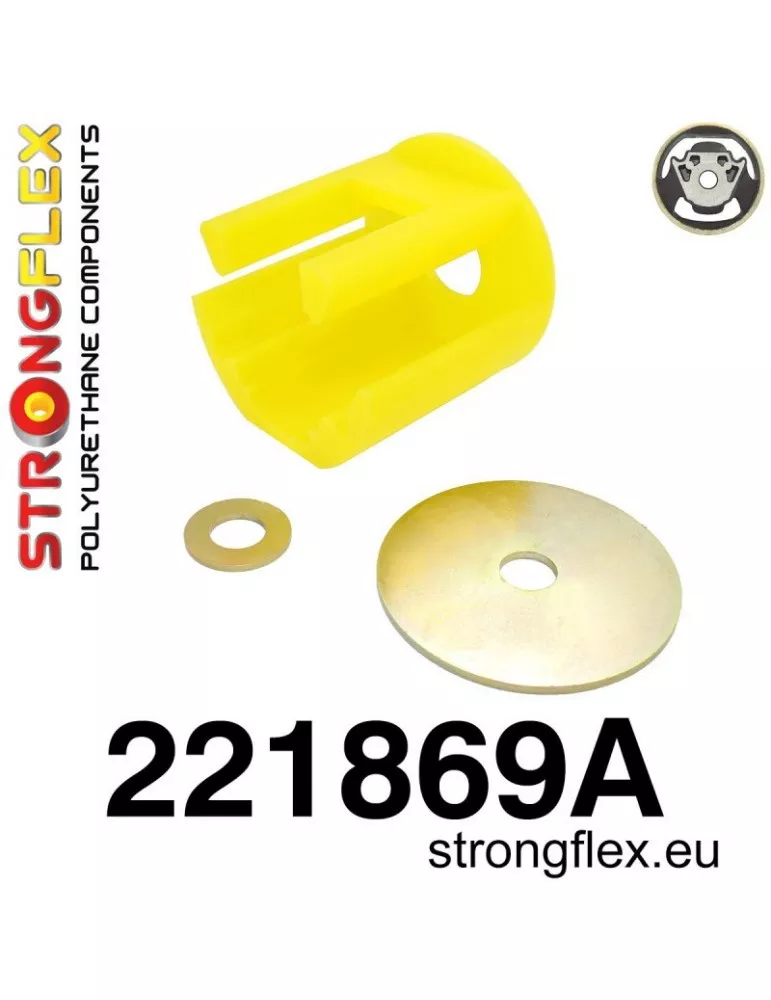  Support de boite de vitesse avec insert SPORT Inférieur Scirocco 08-
