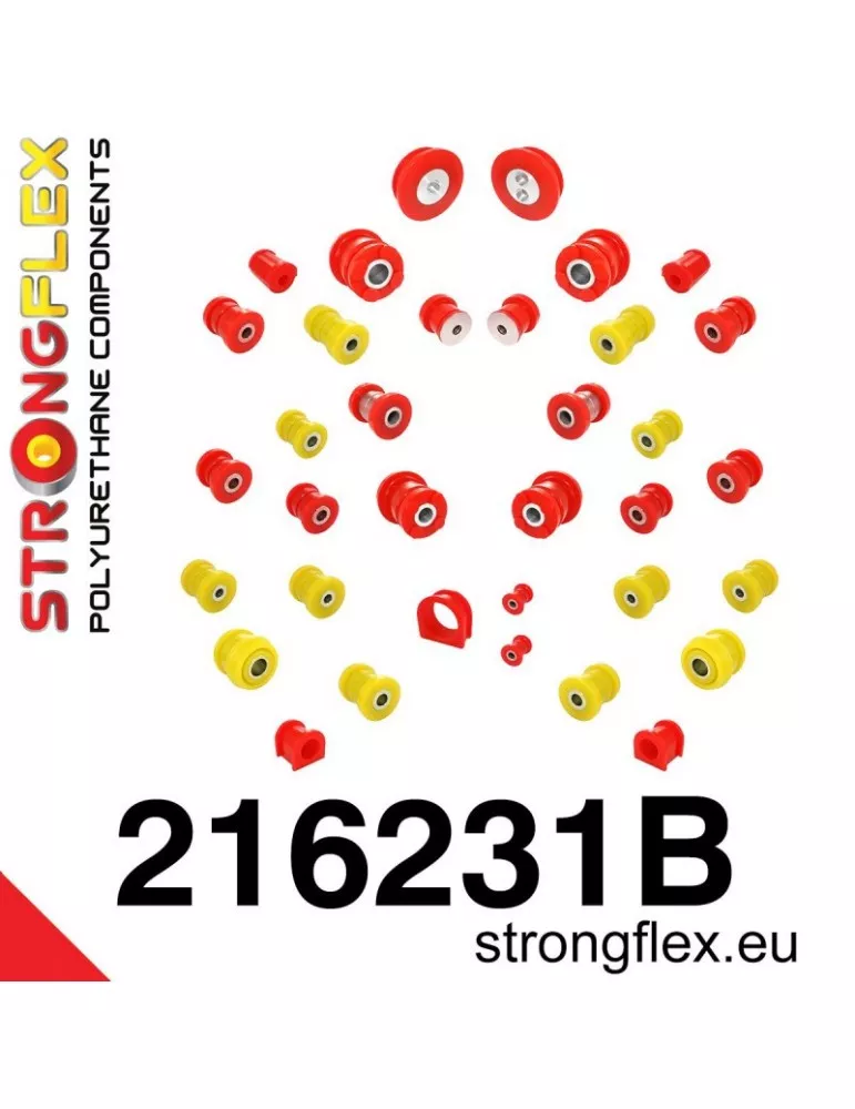  Silent block Polyuréthane kit Suspension Complète polyurethane Toyota Altezza 99-05