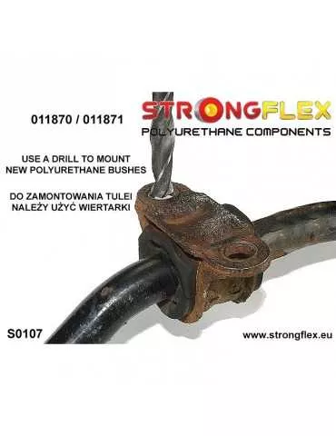  Silent block Polyuréthane de Barre stabilisatrice Arrière Brera 05-10