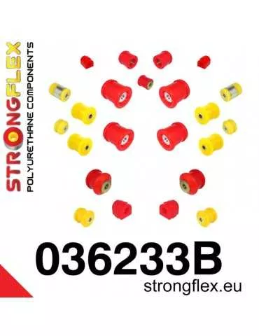  Kit Silent block Polyuréthane Train Avant E39 Sedan BMW E39 Sedan 95-03