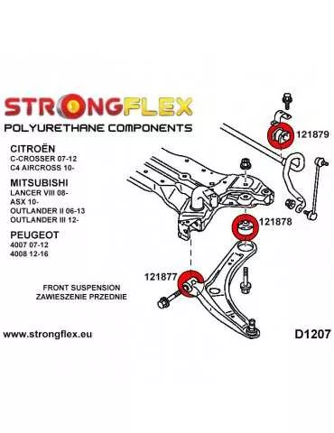  Silent block Polyuréthane Barre stabilisatrice Avant CITROËN