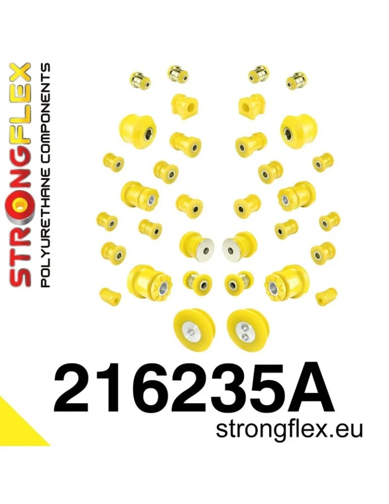  Silent block Polyuréthane kit SPORT Suspension Complète polyurethane Lexus IS II 05-13