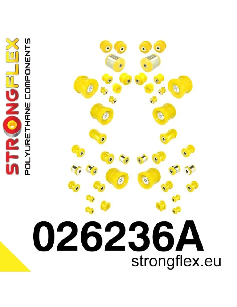  Silent block Polyuréthane kit SPORT Train de Suspension  Audi RS6 C6 04-11