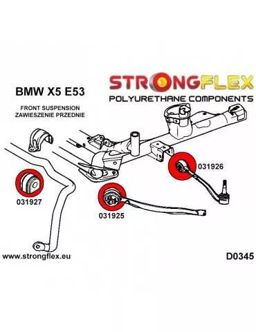  Silent block Polyuréthane SPORT Barre stabilisatrice Avant BMW