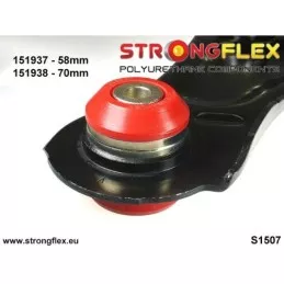  Silent block Polyuréthane Bras Avant Inférieur Arrière 58mm Fluence 09-16