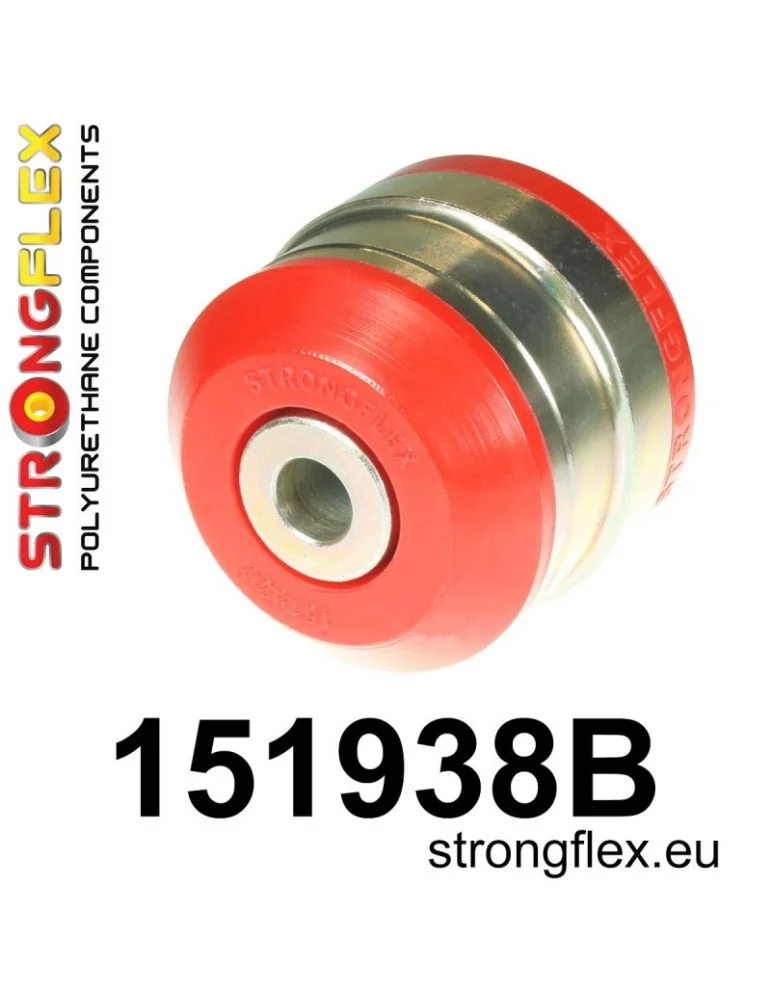  Silent block Polyuréthane Bras Avant Inférieur Arrière 70mm Renault