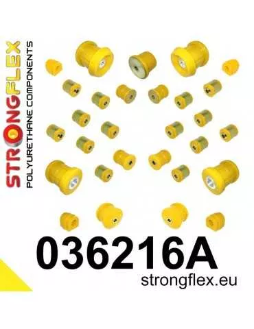  Kit SPORT Suspension Silent block Polyuréthane  BMW 3 E90 E91 E92 xi 4x4 05-11
