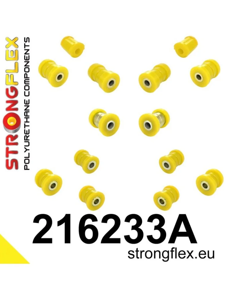  Kit SPORT Silent block Polyuréthane Train Avant et Arrière Lexus IS 200/300 99-05