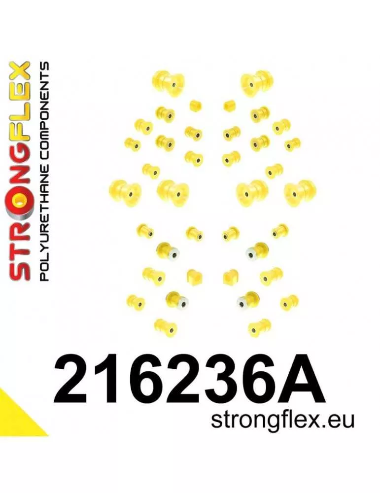  Silent block Polyuréthane kit SPORT Train de Suspension  Toyota Supra III 86-93
