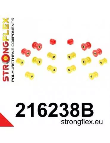  Kit Silent block Polyuréthane Train Avant et Arrière Toyota Supra III 86-93
