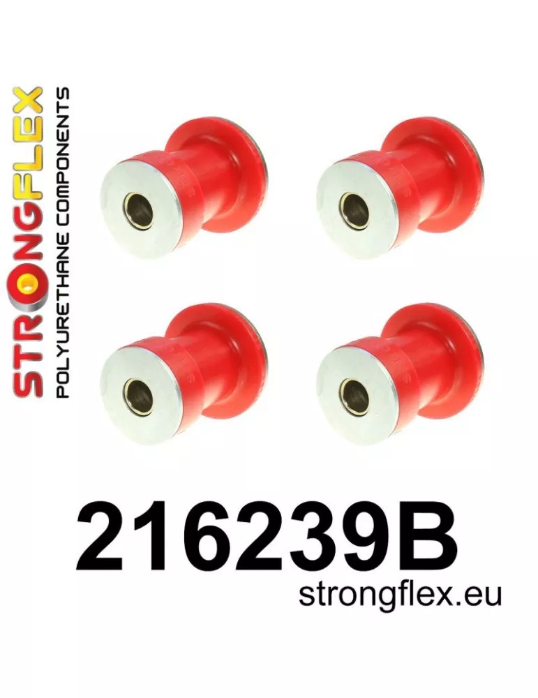  Silent block Polyuréthane kit Berceau Avant Toyota Supra III 86-93
