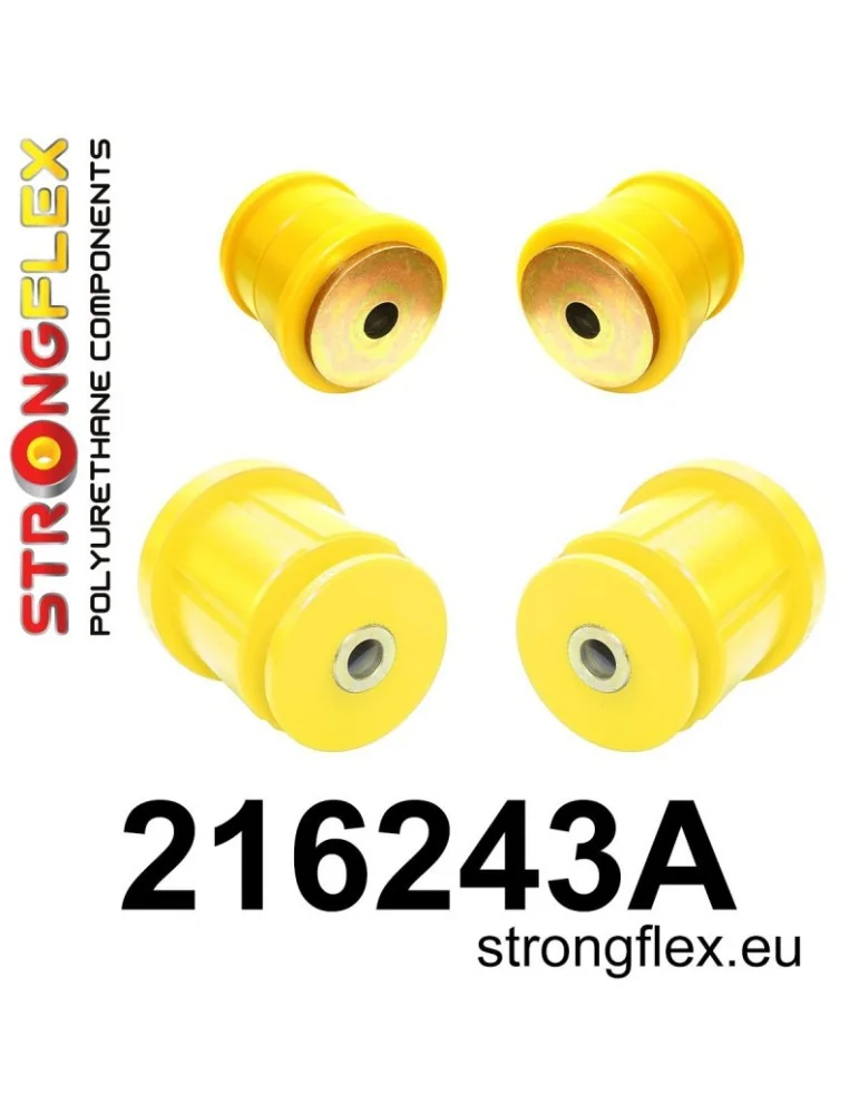  Kit Silent block Polyuréthane SPORT Berceau Arrière Toyota Chaser JZX90 92-96
