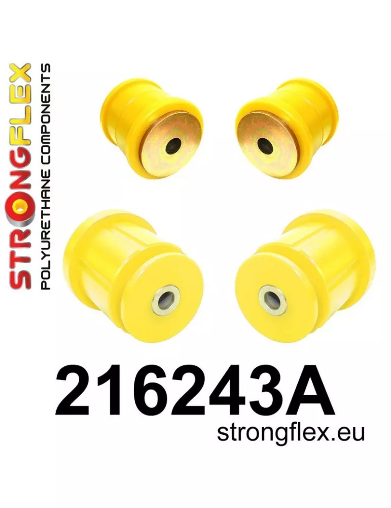 Kit Silent block Polyuréthane SPORT Berceau Arrière Toyota Chaser JZX90 92-96
