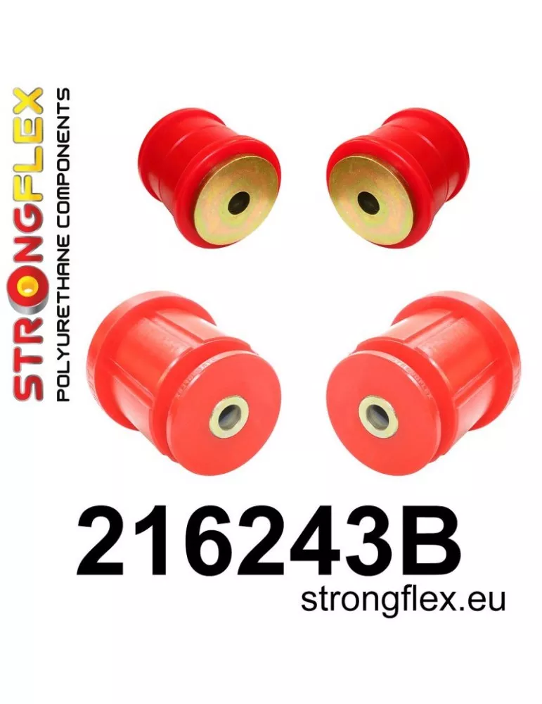  Kit Silent block Polyuréthane Berceau Arrière Toyota Chaser JZX100 96-01
