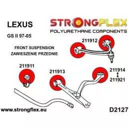  Silent block Polyuréthane SPORT Barre stabilisatrice Avant Lexus GS II 97-05
