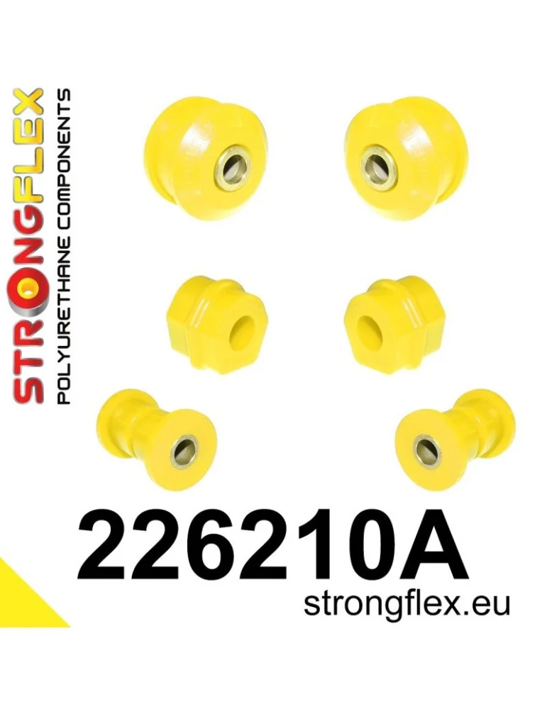  Kit SPORT Silent block Polyuréthane Train Avant Seat Alhambra I 96-10

