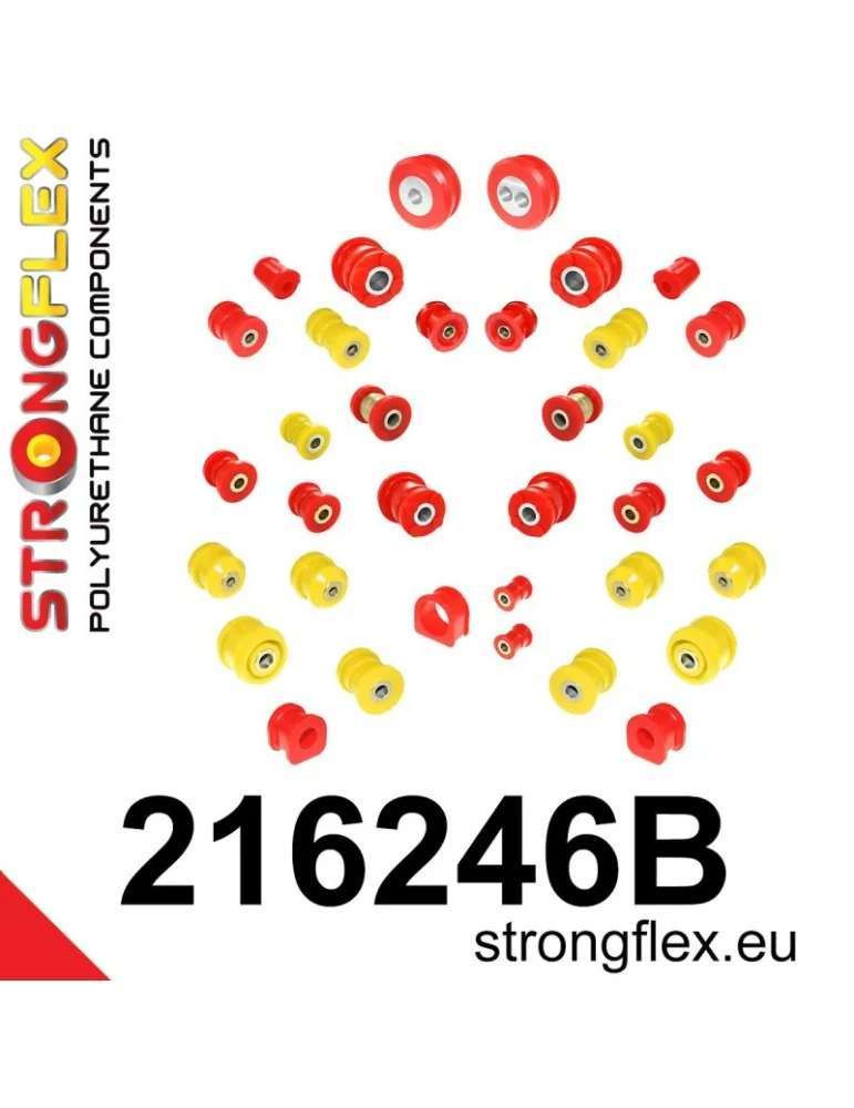  Kit Silent block Polyuréthane Train Avant Lexus GS II 97-05 GS
