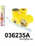  Silent block Polyuréthane Triangle de suspension Arrière kit eccentric SPORT BMW 5 Series E34 88-97
