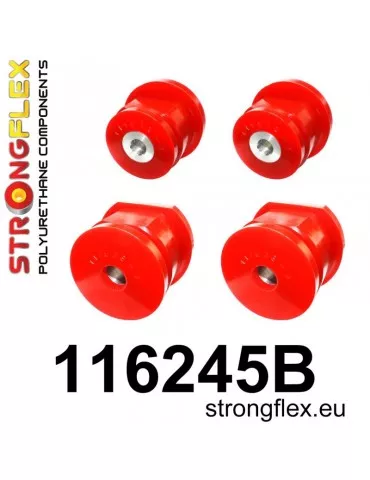  Kit Silent block Polyuréthane Berceau Arrière Mercedes Klasa E W124 (84-97)
