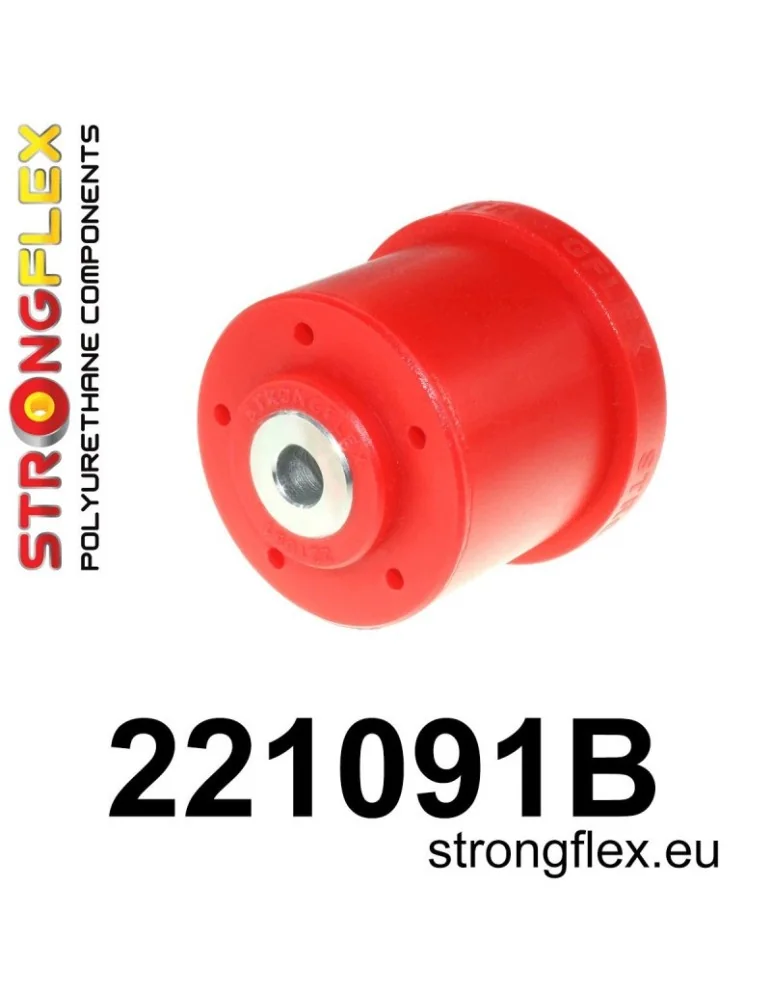  Silent block Polyuréthane Train Arrière  57mm Seat Ibiza II 93-02
