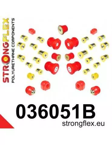  Kit Silent block Polyuréthane Train Avant BMW 1 Series F20 F21
