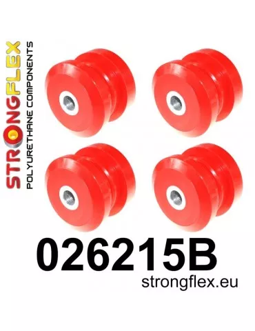  Kit Silent block Polyuréthane Berceau Arrière Audi 80 B4 92-96 Quattro
