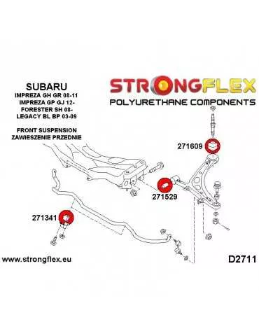  Silent block Polyuréthane kit SPORT Train de Suspension  Subaru Legacy/Outback BL BP 03-09 Legacy/Outback
