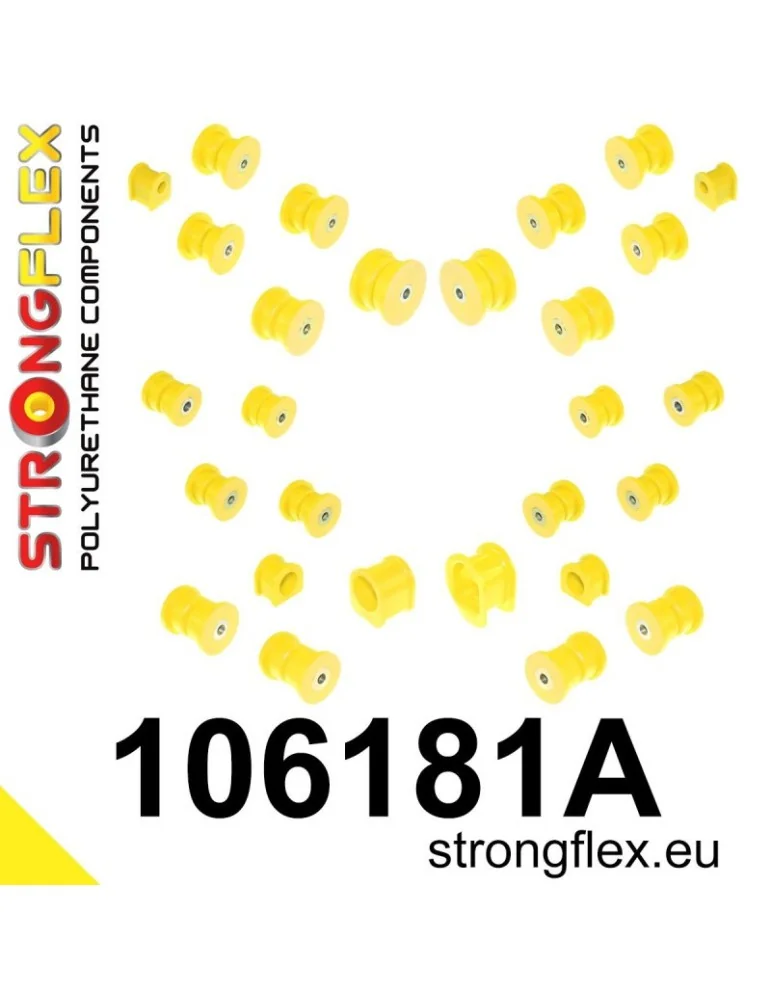  Silent block Polyuréthane kit SPORT Train de Suspension  Mazda RX-7 FD 92-02
