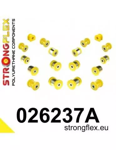  Kit SPORT Silent block Polyuréthane Train Avant et Arrière Seat Exeo 08-13
