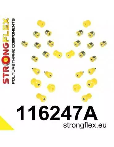  Kit SPORT Suspension Silent block Polyuréthane  Mercedes S-Class W140
