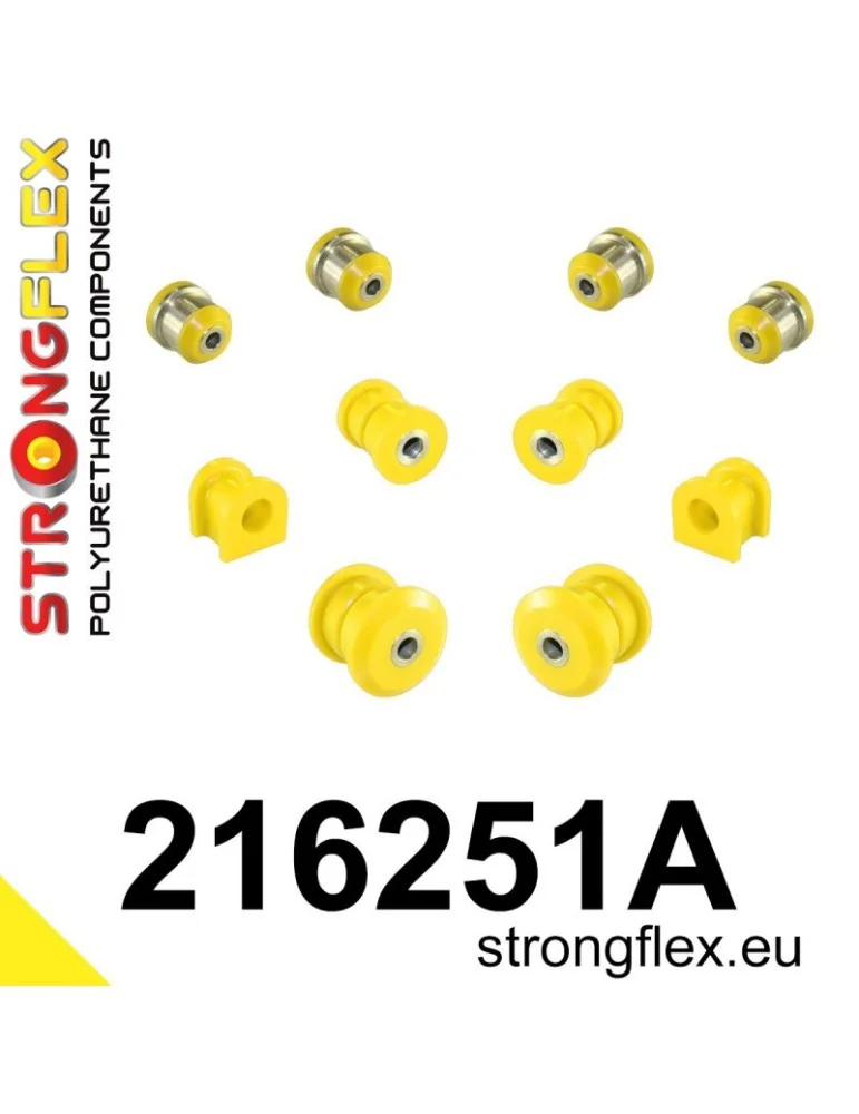  Kit SPORT Silent block Polyuréthane Train Avant Lexus LS400 II UCF20 94-00
