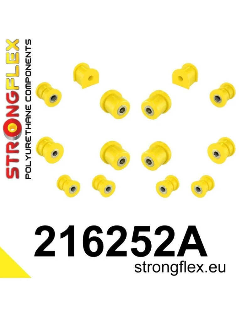  Kit SPORT Silent block Polyuréthane Train Avant et Arrière Lexus LS400 II UCF20 94-00
